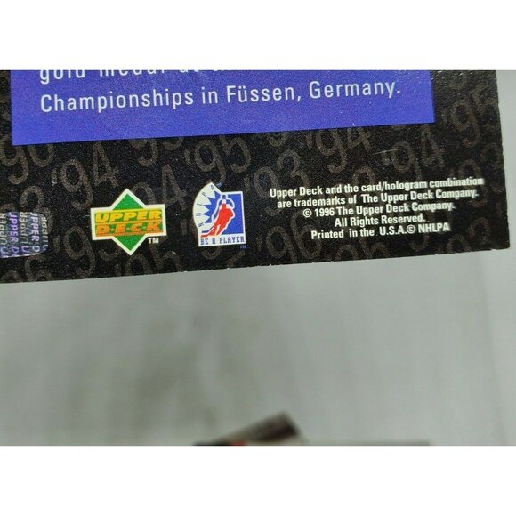 3 Be A Player 1996 Upper Deck World Classic Russian Players NHL Trading Cards - Picture 2 of 10